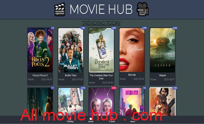 all movie hub . com